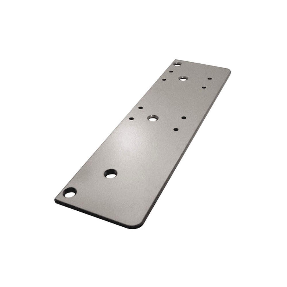LCN 4040XP-18 AL Drop Plate,Slvr,Alum,12-1/4 in. L 46TZ27