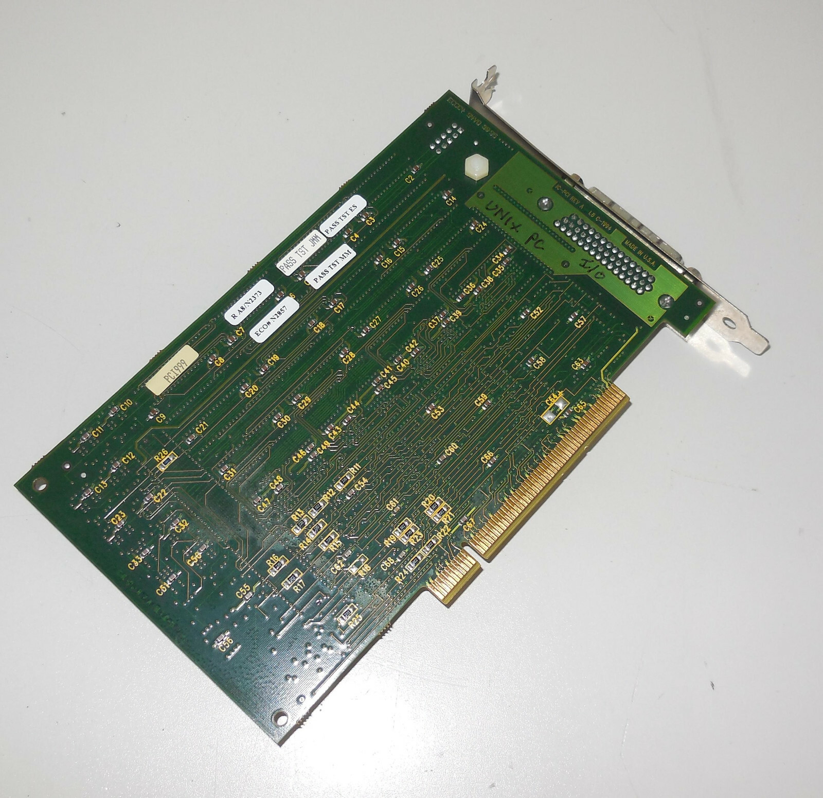 Imaging technology IC-PCI rev. A PCI999 ECO# N2857 RA8/N2373 & AMV168B tested