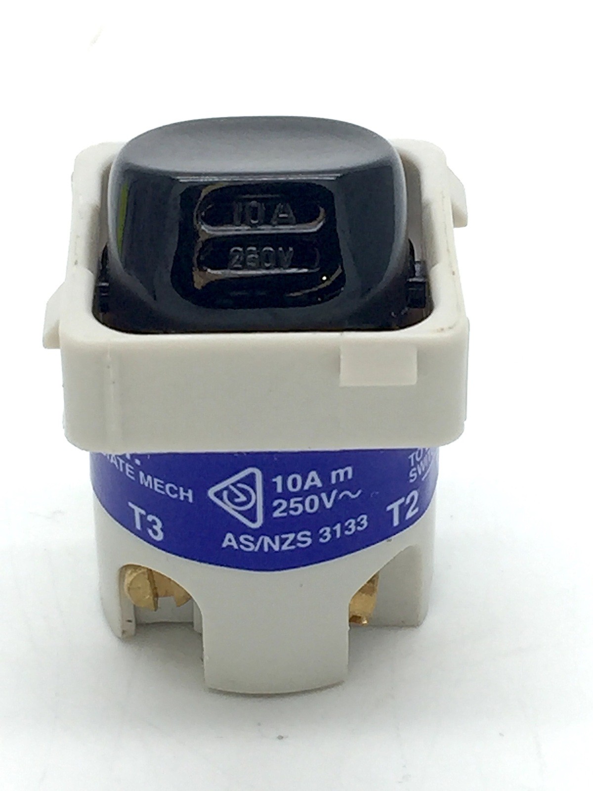 Clipsal 30MI Switch Mechanism Intermediate 10A 250V Black on White Dolly