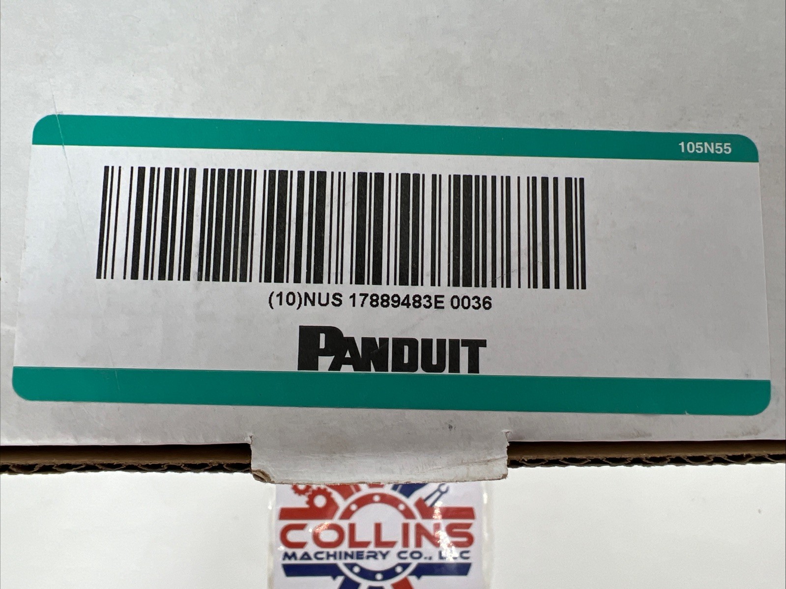 Panduit H200X240H1T Heat Shrink Labels, 1.5 in By 2 in, 1-sided, 92 Labels
