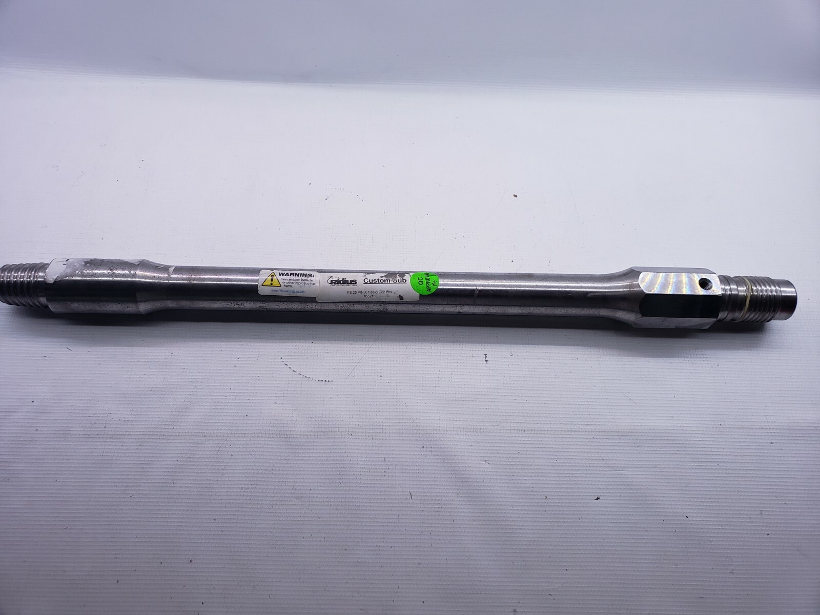 Custom Sub Radius Professional HDD Tools #55716 FS 20 PIN X 1.63-6 EZ2 PIN