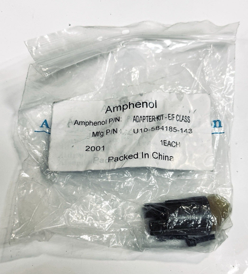 Lot of 6 AMPHENOL U10-584185-143 CIRCULAR ADAPTER KIT NEW