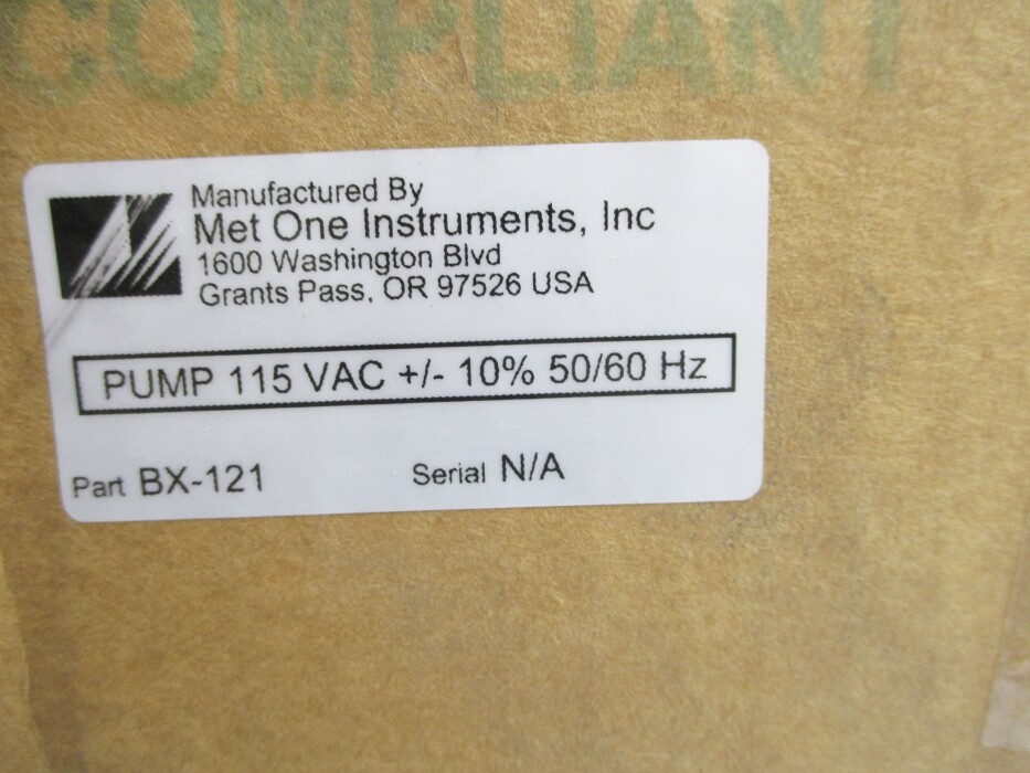 MET ONE INSTRUMENTS BX-121 NSMP