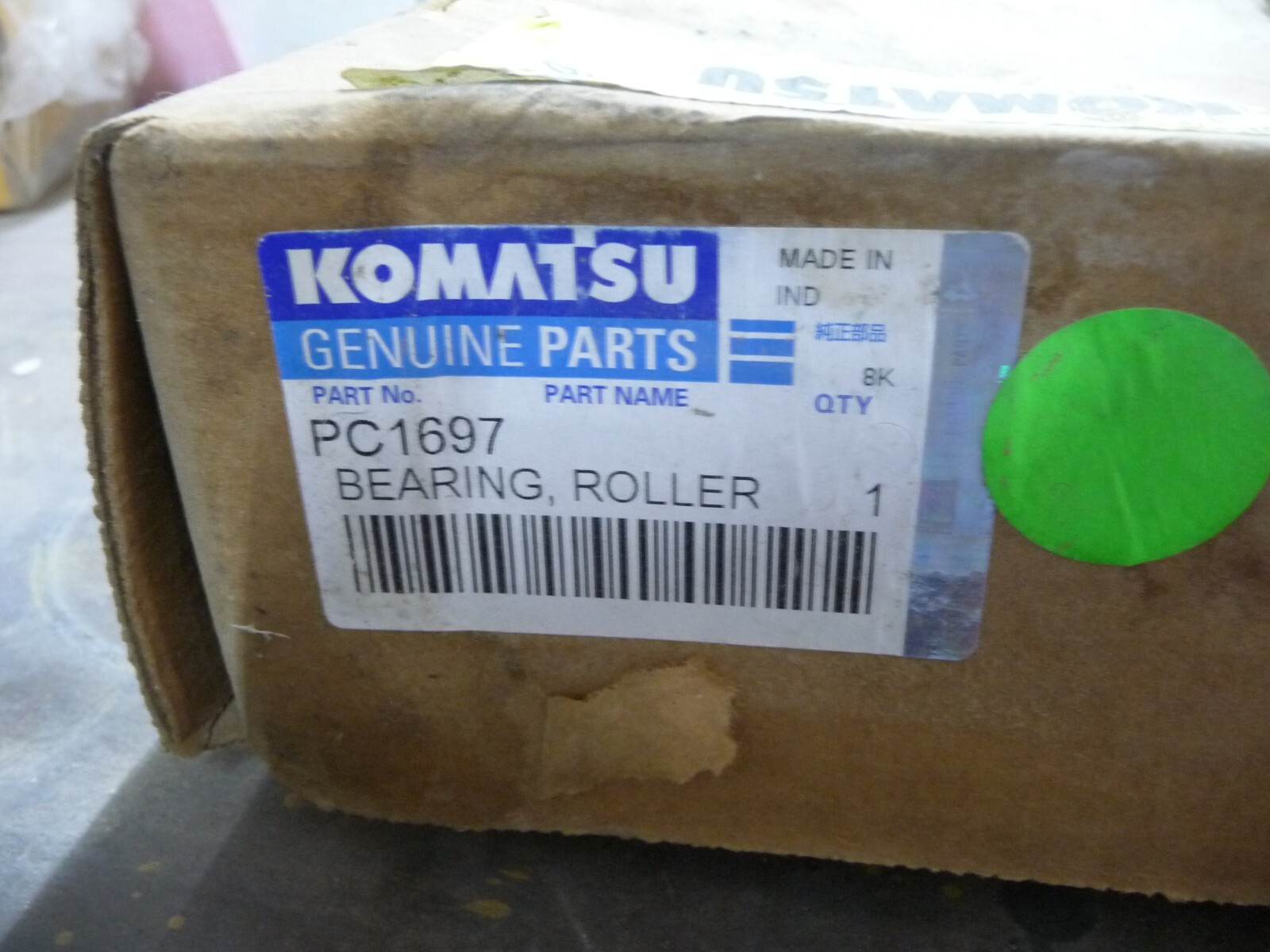 Komatsu PC1697 Bearing Timken NP890940 PJ2813