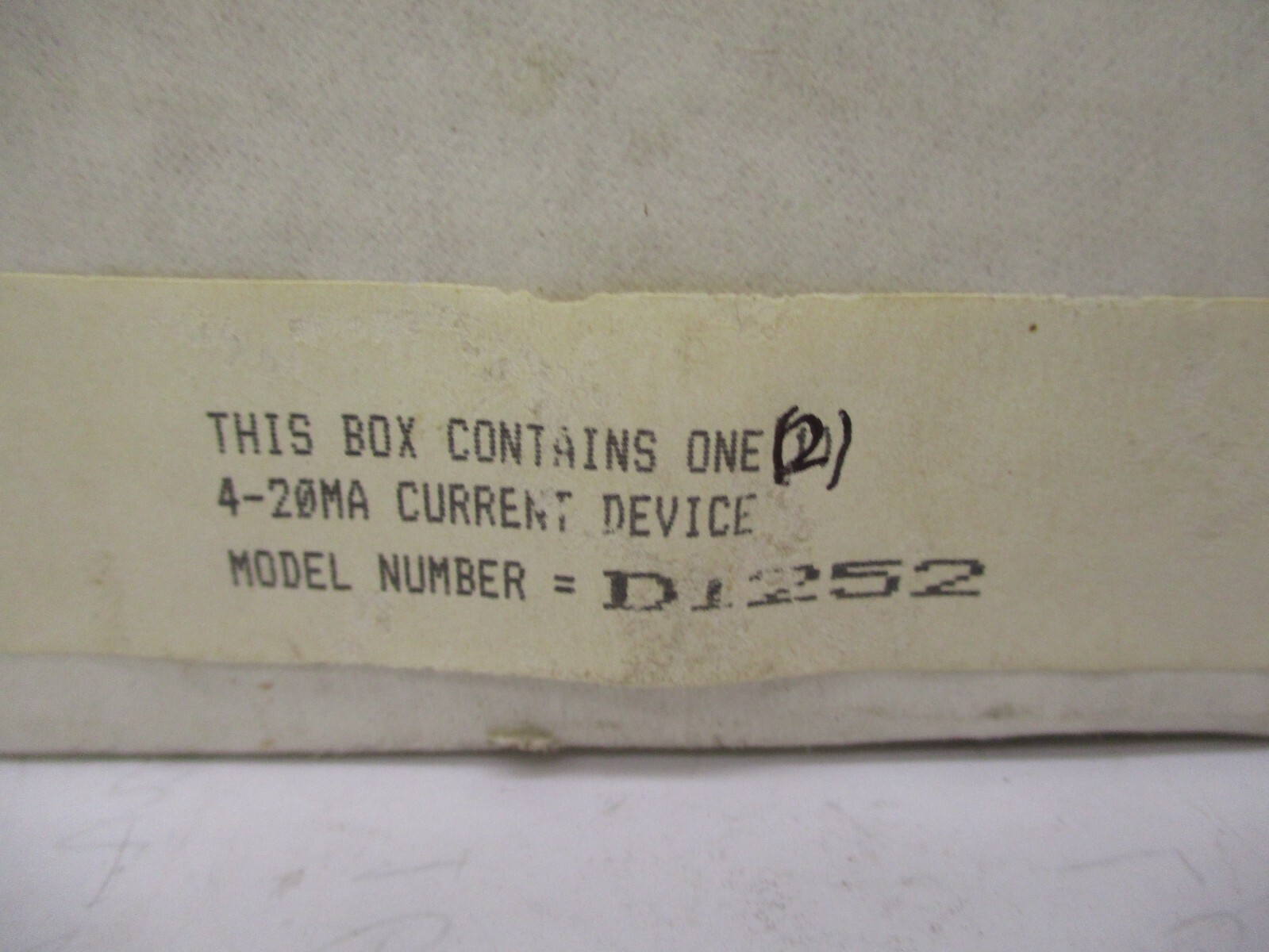 New Open Box Lot of 2 Pieces Omegabus D1252 4-20mA RS-485 A4150WVS