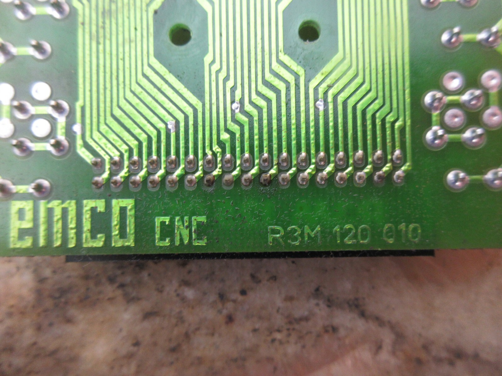 1996 EMCO CIRCUIT BOARD X504 R3M125000 31H V 022 270 R3M 120 010