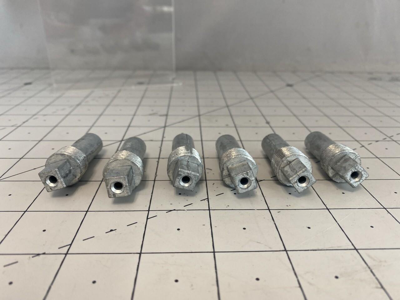 Applied Materials/AMAT Plug Protector Rod 3/8 Inch Zinc PN: 3580-01023