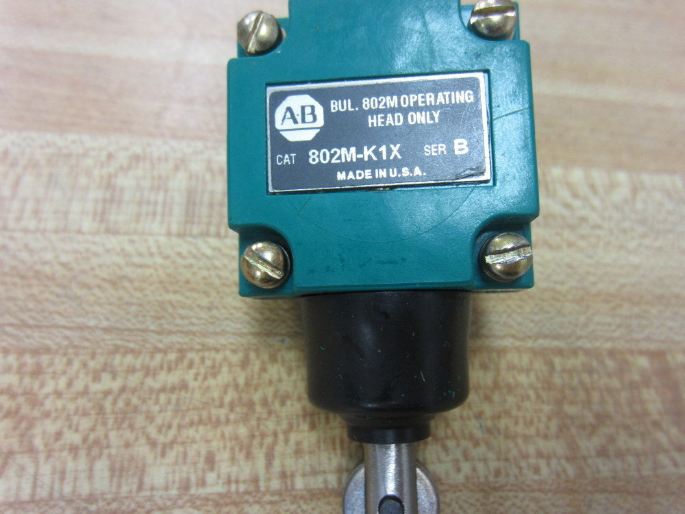 Allen Bradley 802M-K1X Limit Switch Operating Head 802MK1X Series B