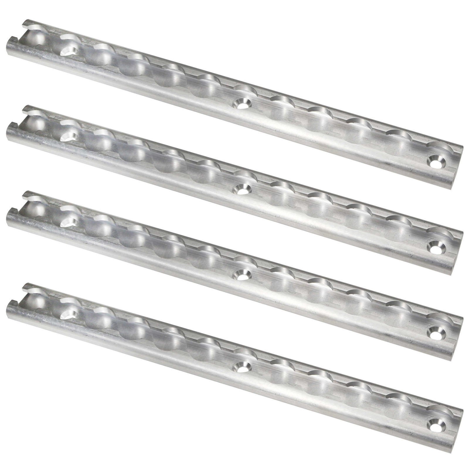 USCC 12″ Aluminum L Track – Secure Motorcycles, ATVs, Utility Tractors – 4PK