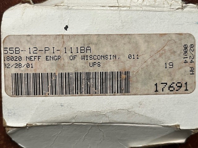MAC 55B-12-PI-111BA 110/120V 30-150PSI NEW