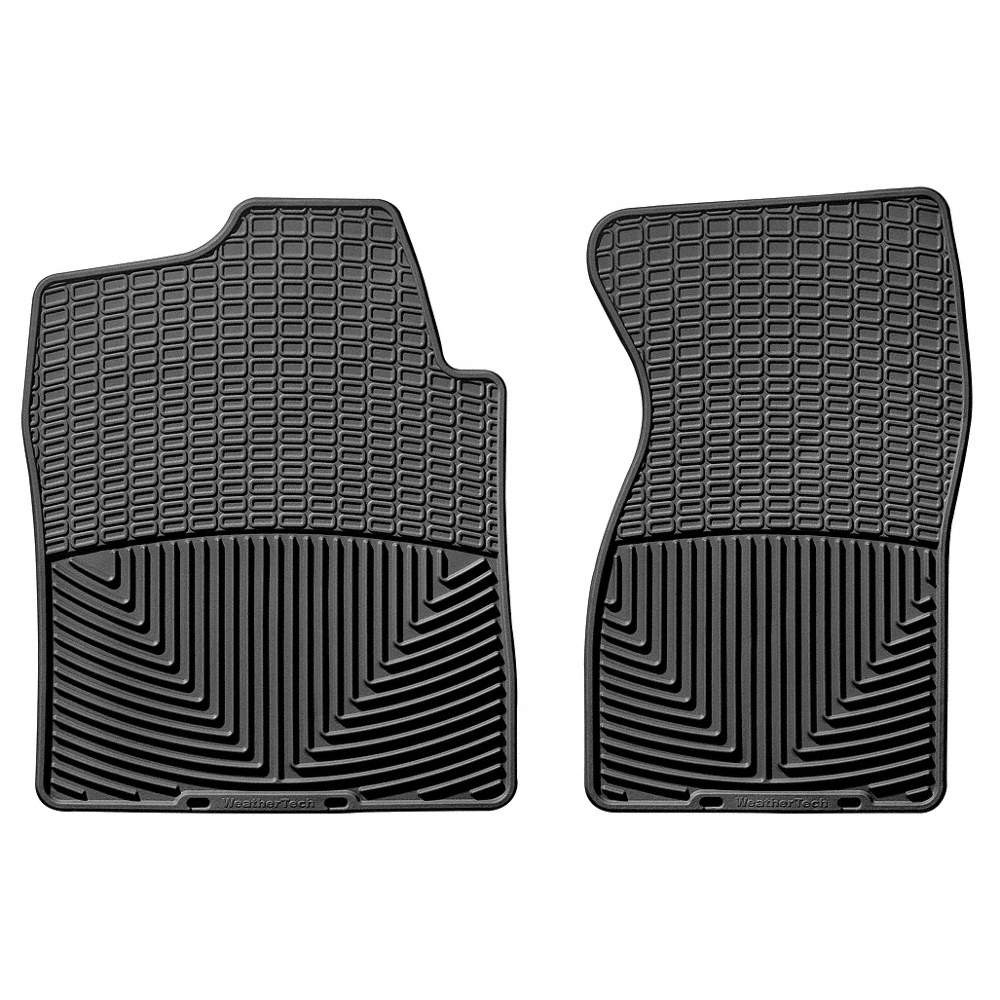 WEATHERTECH W54 All Wthr Flr Mat,Frnt,Blk,Ram,PR 2AGH7