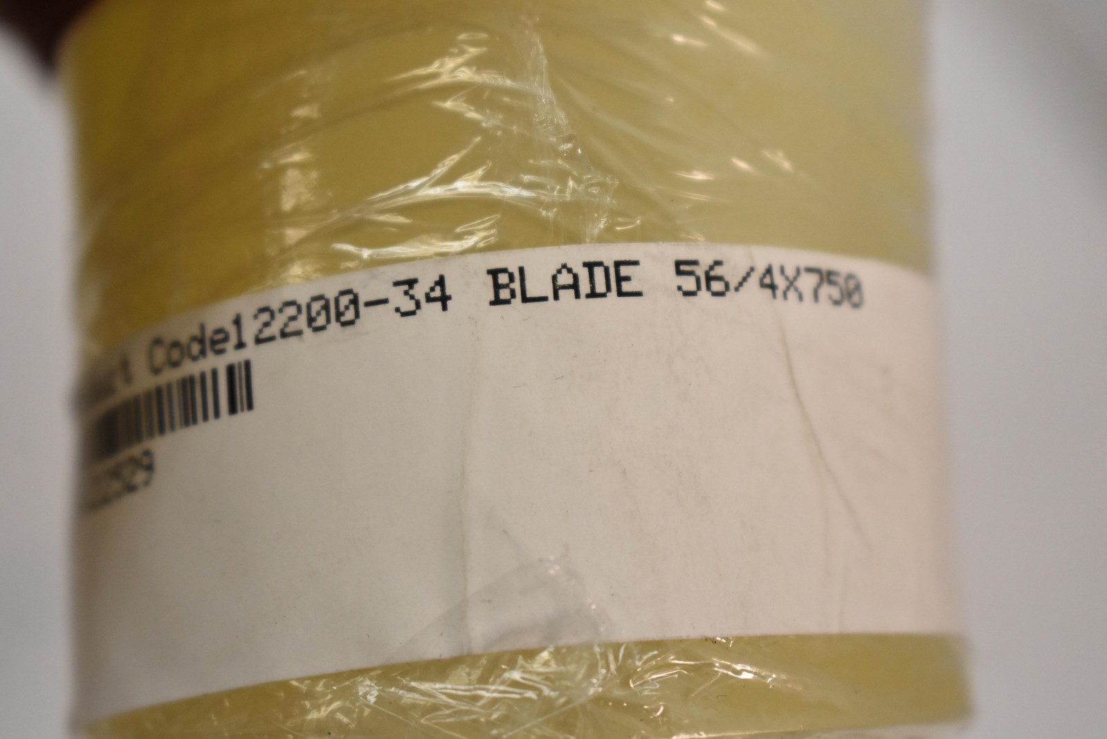 Replacement Blade Strip Roll Product Code 12200-34 56/4X750 Translucent Yellow