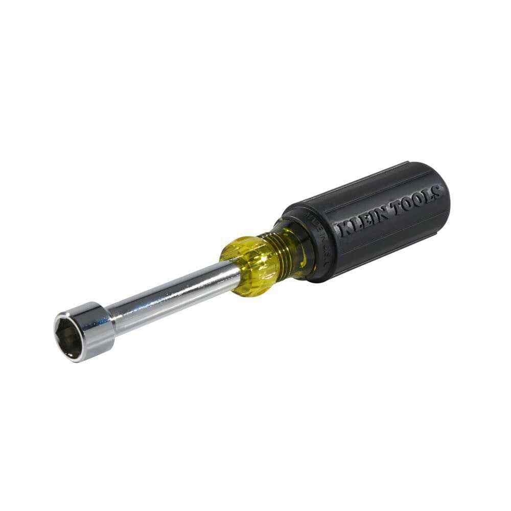 Klein Tools 630-1/2 Nut Driver: 1/2″ Drive, Hollow Shaft, Cushion Grip