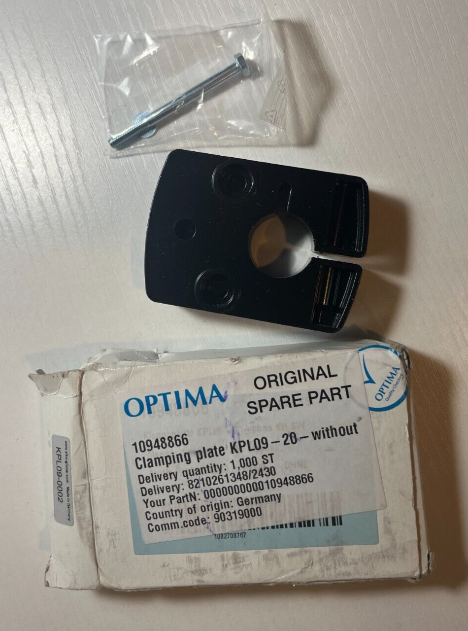 OPTIMA 10948866 Clamping Plate KPL09-20-Without