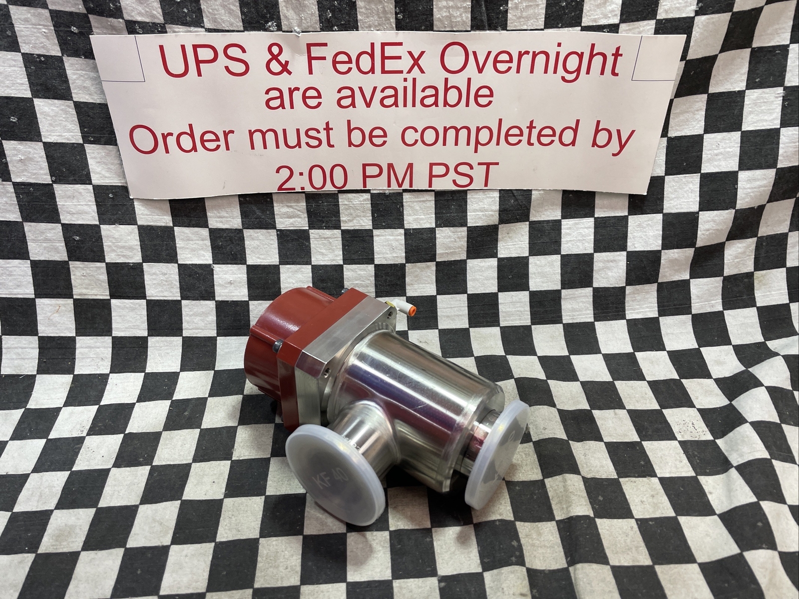 MKS 100019081, ANGLE VALVE KF-40, SHIPSAMEDAY