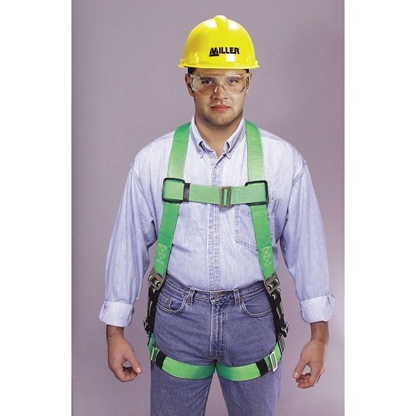 Miller P950/Ugn Duraflex Python(R) Full Body Harness, L/Xl, 400 Lb., Mating