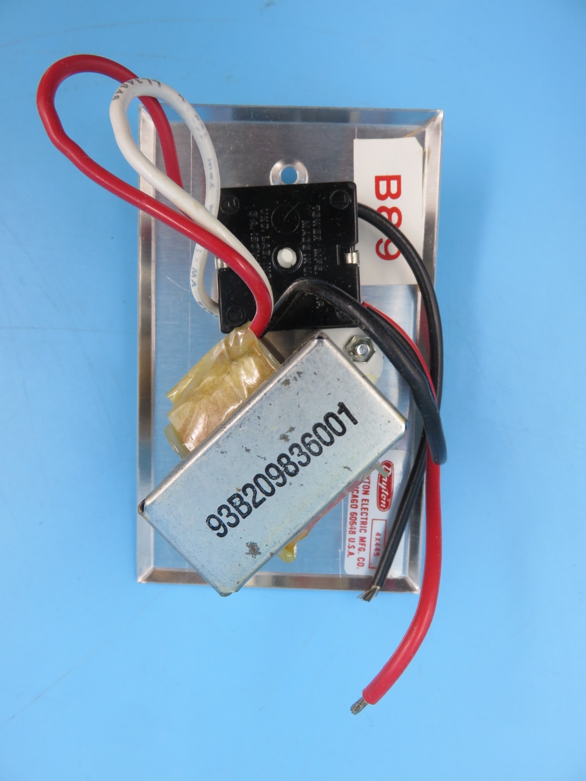 DAYTON 4X445 3-SPEED FAN CONTROL 3 AMPS 115 VOLTS 60HZ Made in USA