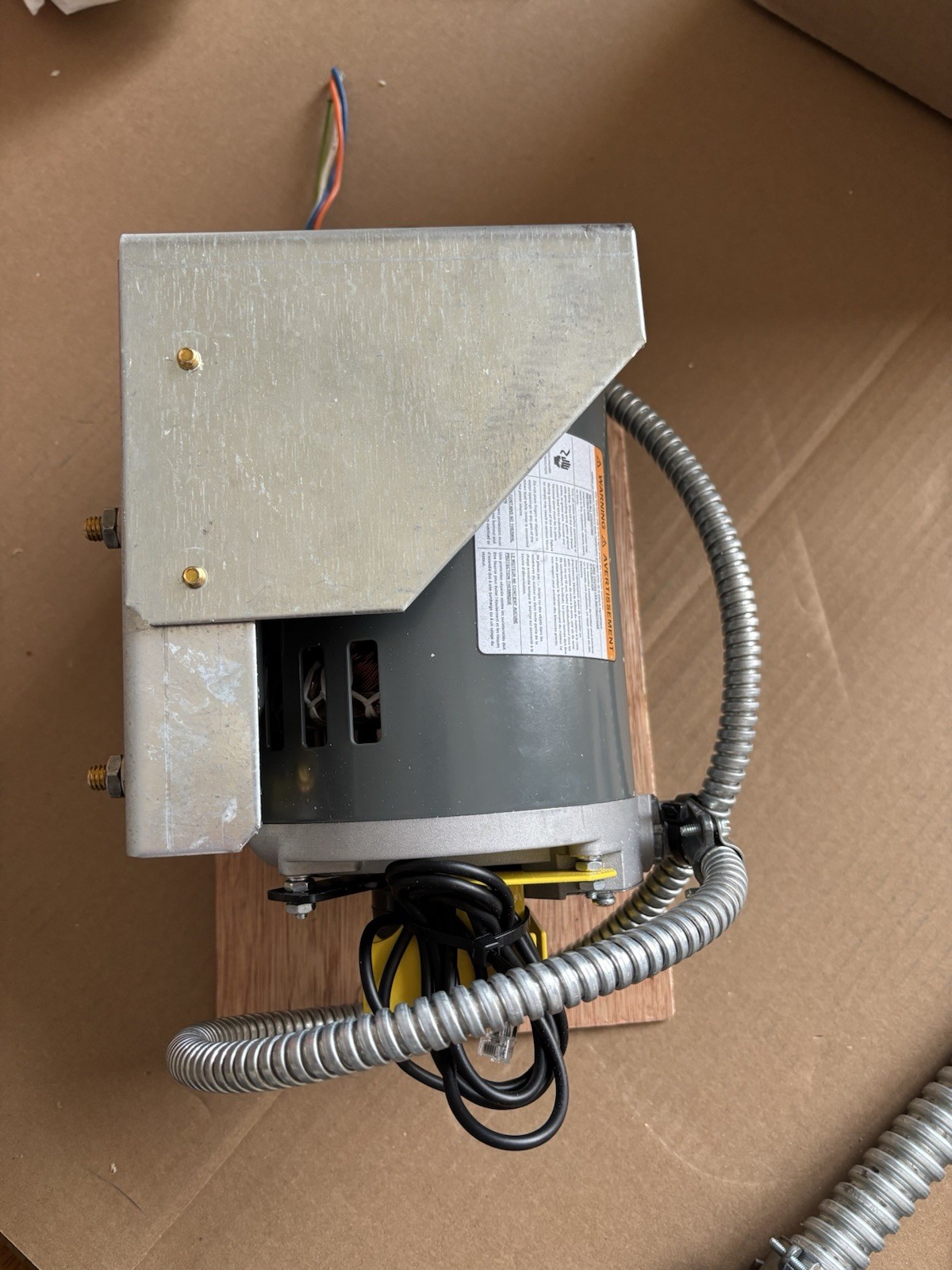 IMPERIAL ELECTRIC P055DJP1668 MOTOR 1/2-HP 1140-RPM 120V 3-PHASE Y89S-6-143-001