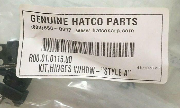 Hatco Heat & Humidity Merch. Cabinet Replacement Doors, Hinges & Gasket FSD&T