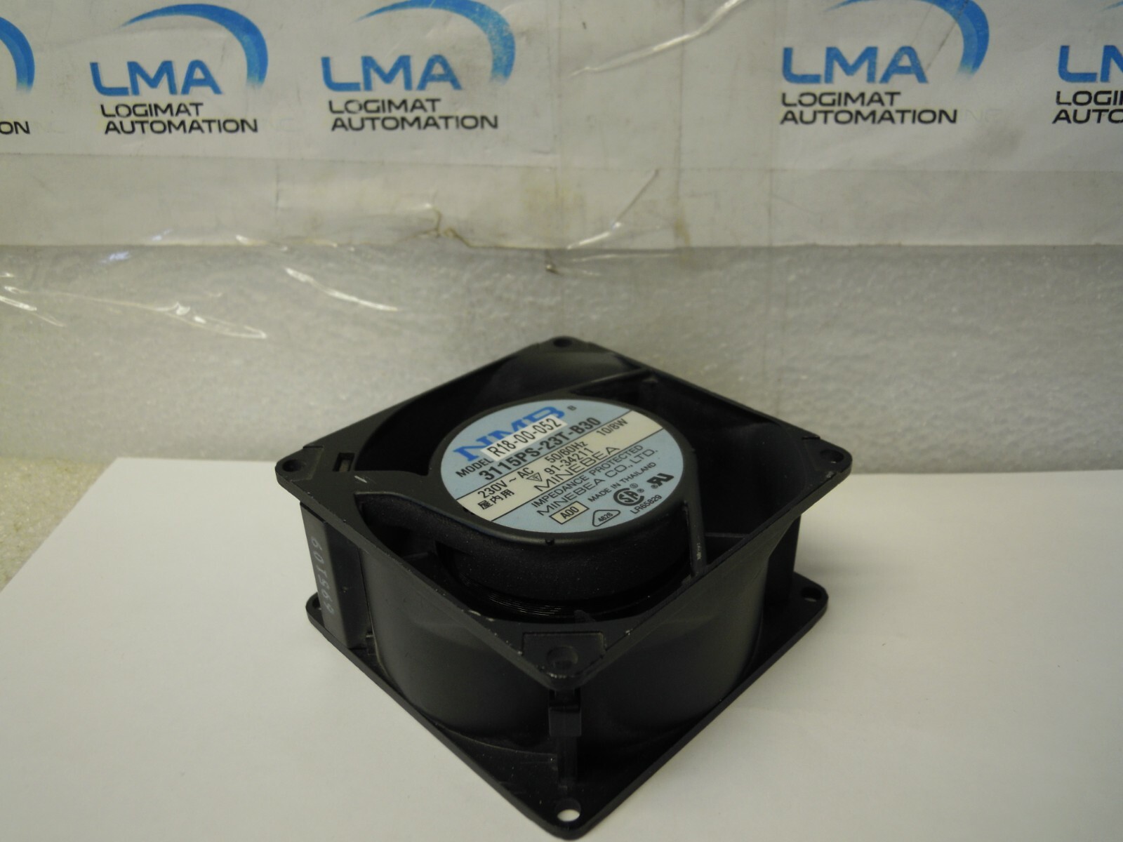 NMB 3115PS-23T-B30 ALUMINUM AC COOLING FAN 230VAC 50/60Hz 10/8W 80x80x38mm **NEW