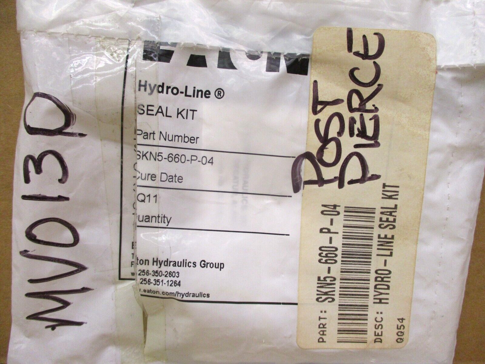 Eaton Hydro-Line SKN5-660-P-04 Seal Kit 49252HM