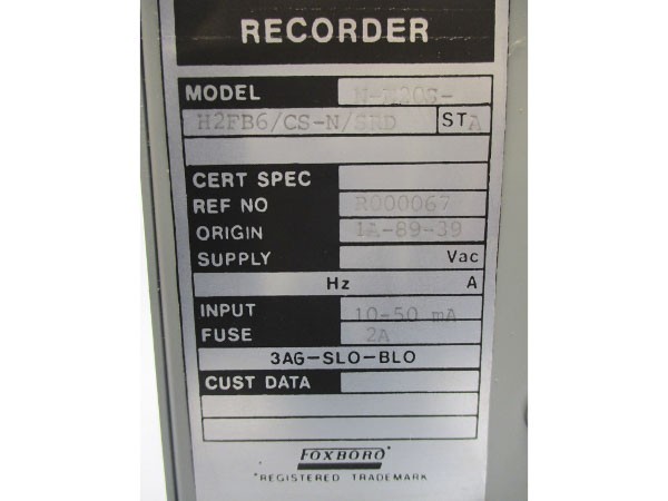 FOXBORO N-E20S-H2FB6/CS-N/SRD 2A NSMP