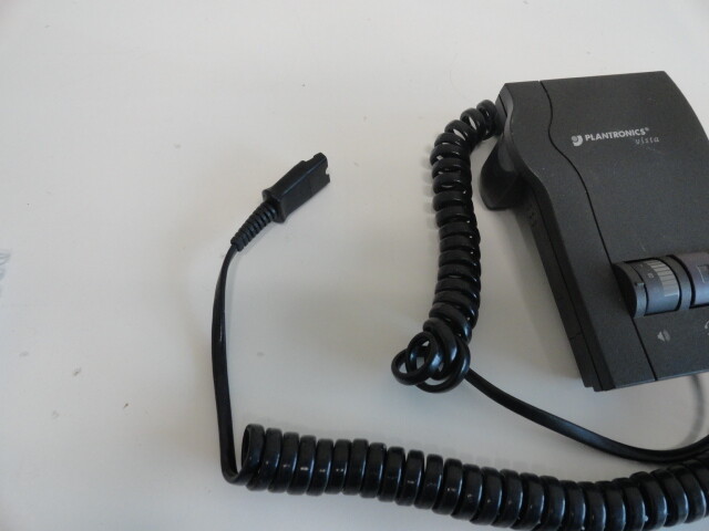 BB6: Lot of 2 Plantronics M12 Universal Headset Amplifier