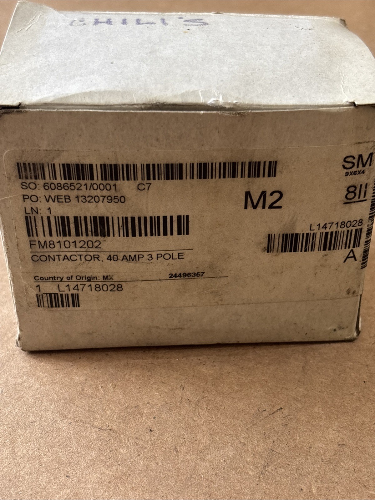 CONTACTOR 3P 30/40A 24V 810-1202 for Frymaster 810-1202