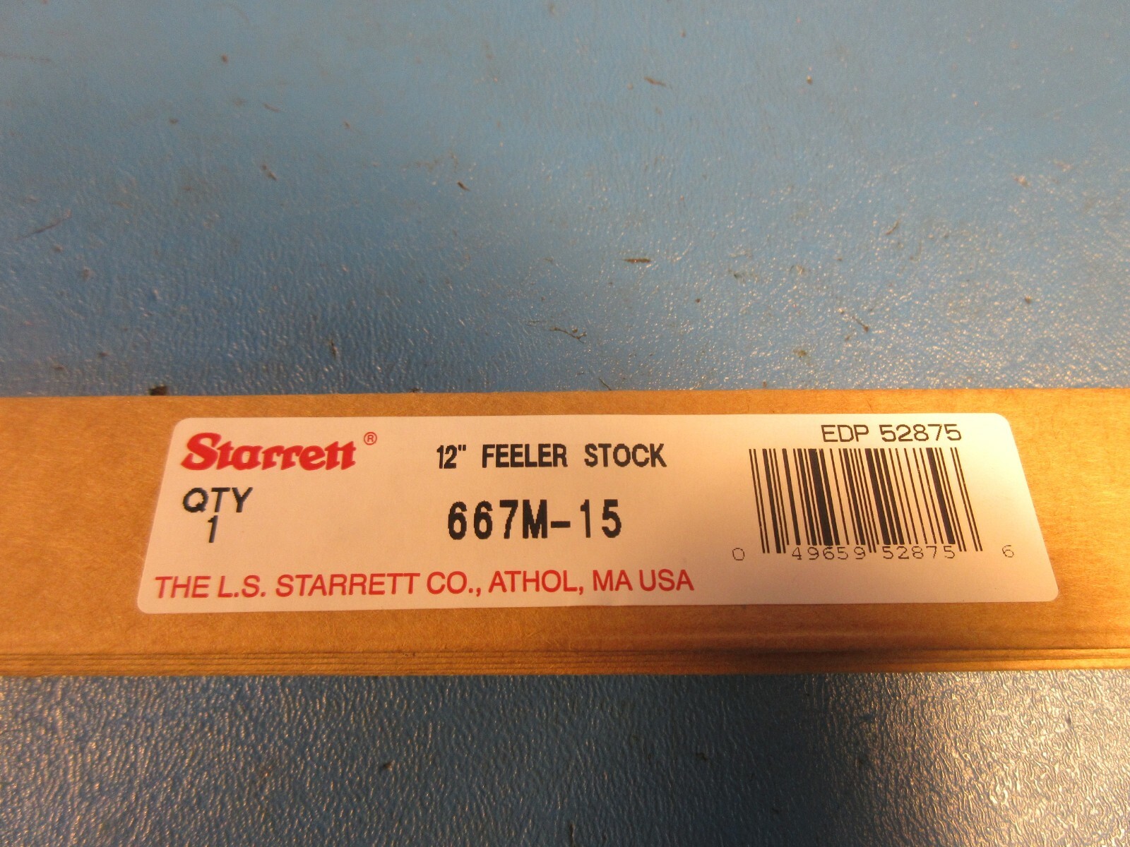LOT OF 8 , 667M-15, 0.15mm x 12″ (Grainger 26Z284)