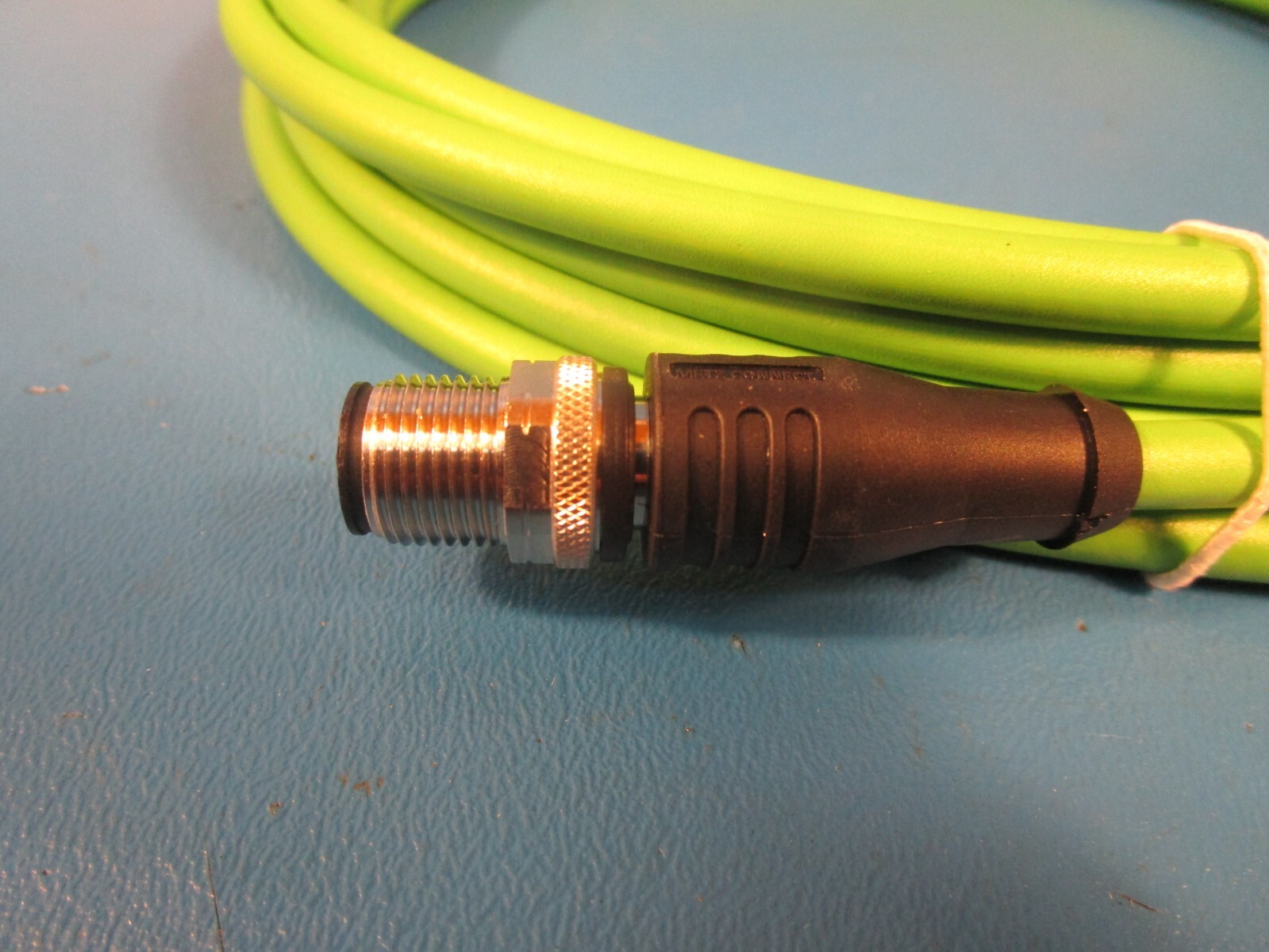 METZ CONNECT 142M1D11050, Sensor Cable, Ethernet, M12 Plug, 4 Way, M12 Plug