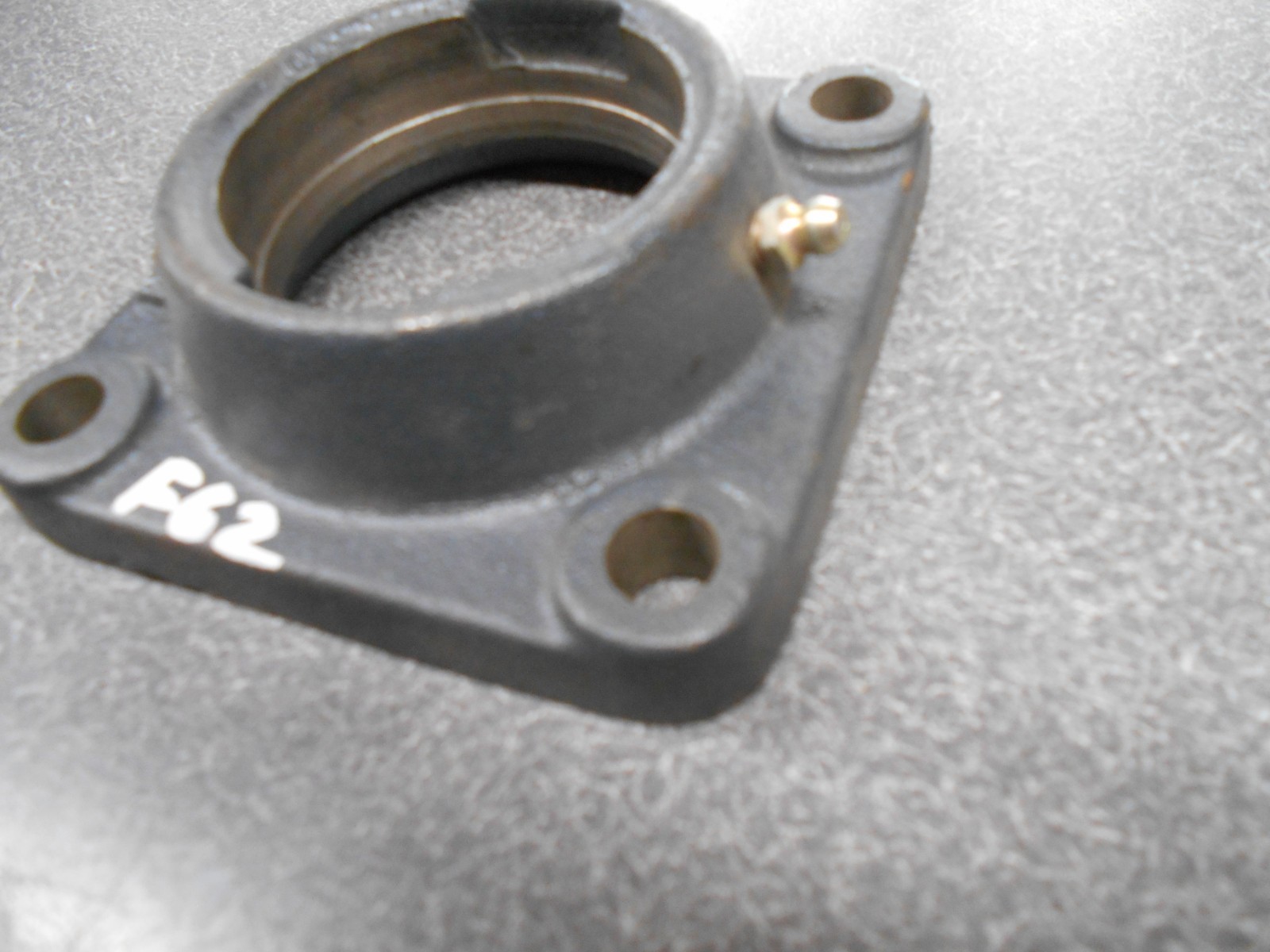 Burns/Tisco 62mm 4-Bolt Greasable Bearing Flange. F62-R. NEW!
