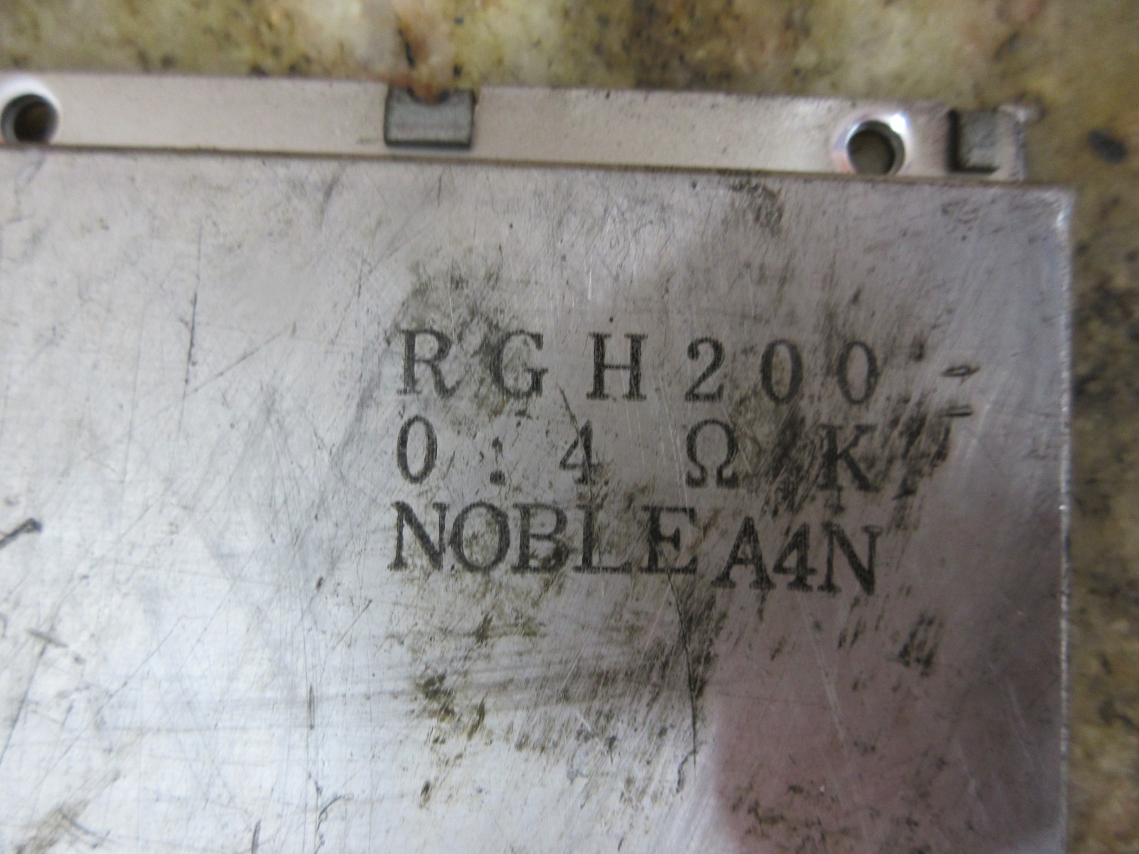 RGH 200 0.4 OHM NOBLE A4N LOT OF 3 PIECES