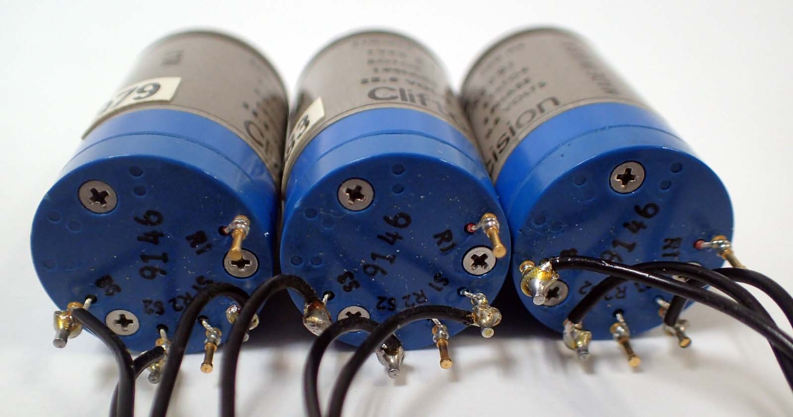 CLIFTON PRECISION ETH-8-EE-60/R2091 4H618 CONTROL TRANSFORMER 400Hz, LOT OF 3