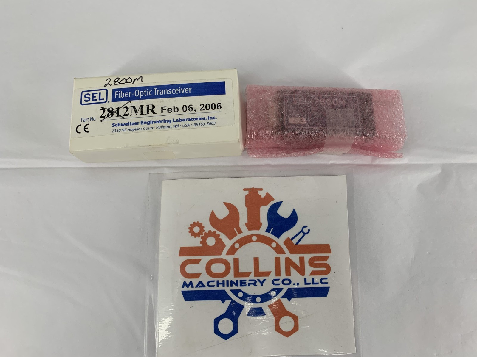 Schweitzer Eng. SEL-2800M EIA-232 Serial To Multimode Fiber Optic Transceiver