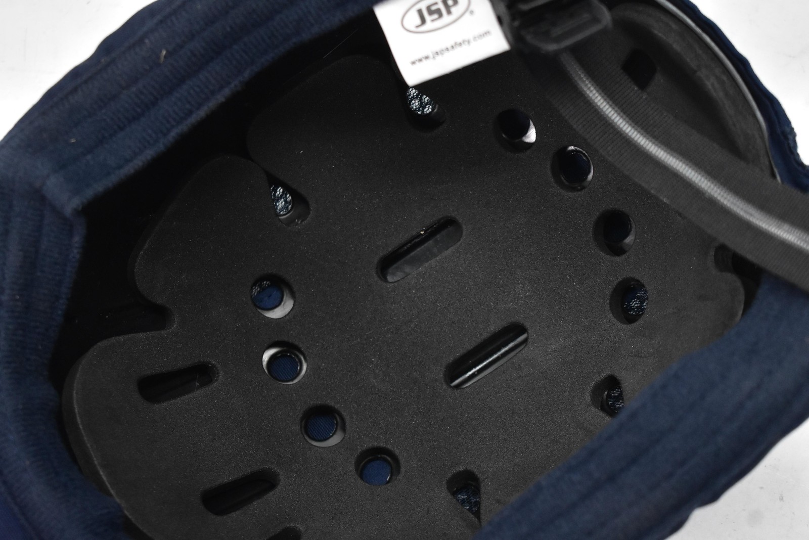 JSP HardCap A1+ CSX Navy Bump Cap Hat Safety EN812 Mesh Vents Adjustable 53-63cm