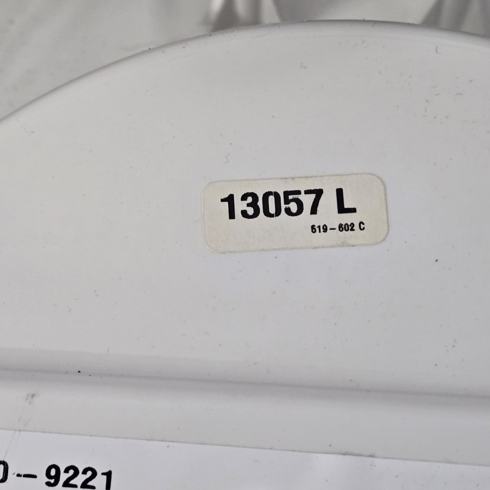Used Simplex 12″ Synchronized Clock 115VAC 6310-9221 Surface Mount 0643512