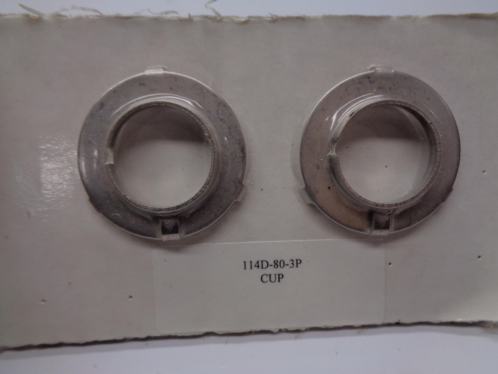 INDUSTRIAL SPARE 114D-80-3P CUP PKG OF 2 NSNP