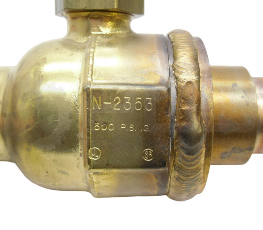 NEW MUELLER INDUSTRIES N-2353 REFRIGERATION BI- DIRECTIONAL BALL VALVE *READ*