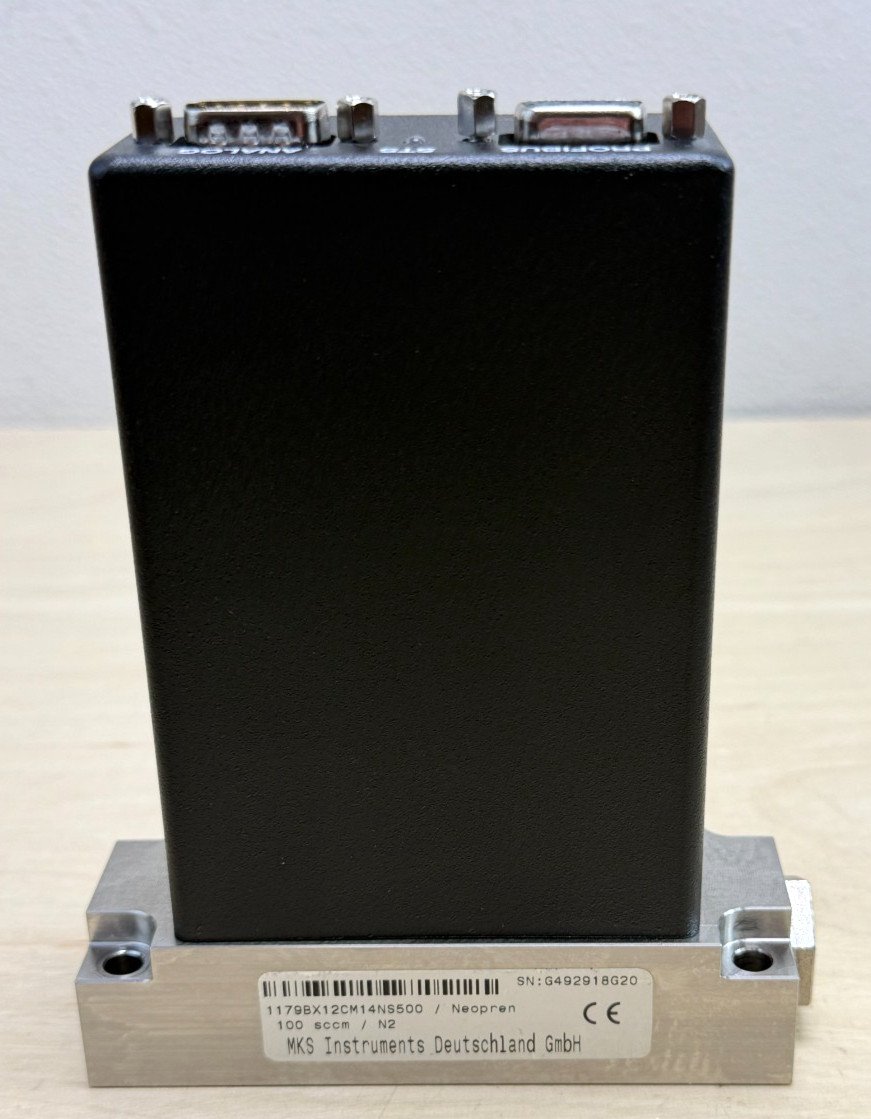 MKS 1179BX12CM14NS500 MASS-FLO Flow Meter, 100 sccm, Profibus
