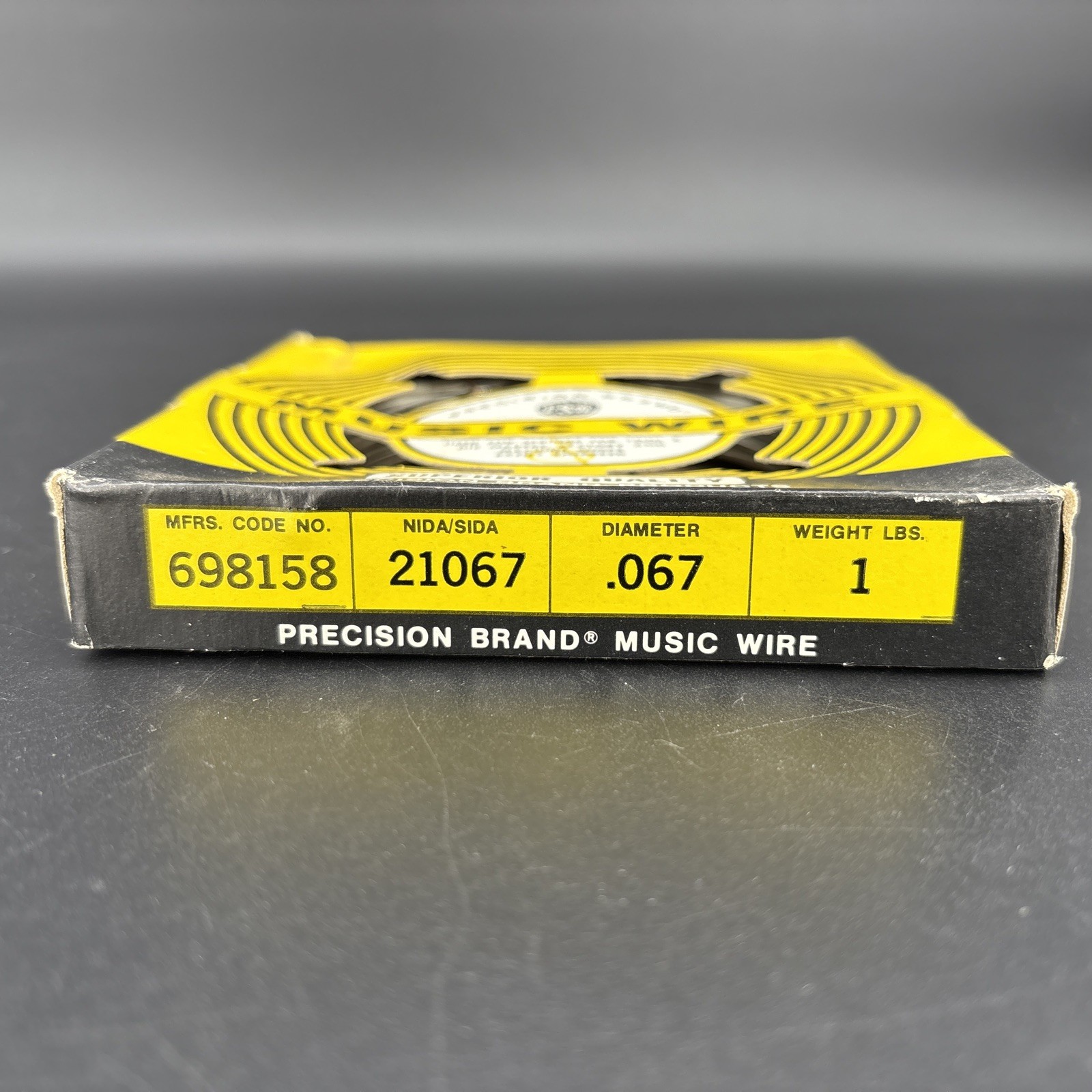 NOS Precision Brand Superior Quality Music Wire 1 Lb. .067 Diameter Roll 21067
