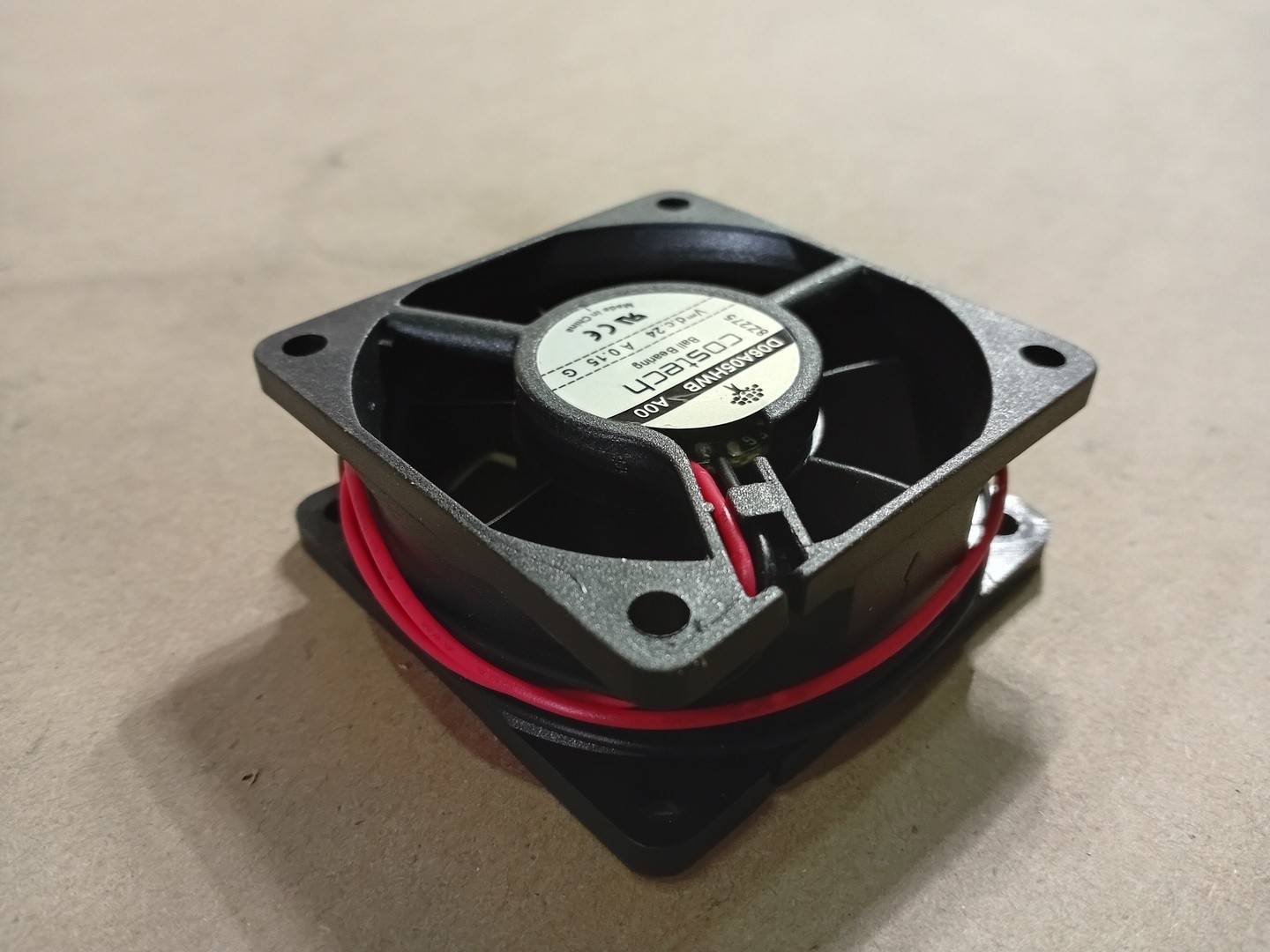 SURPLUS NEW COSTECH 24 VDC Fan 60x60x25mm, 532111, 3059028, D06A05HWB – Parts