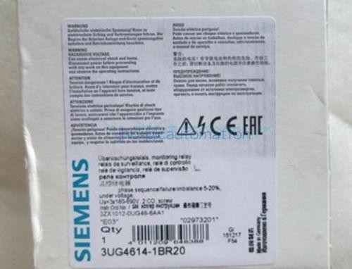 1PCS New Siemens Relay 3UG4614-1BR20