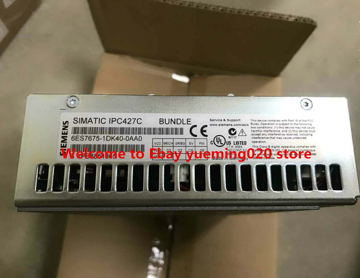 Siemens 6ES7675-1DK40-0AA0 SIMATIC IPC427C