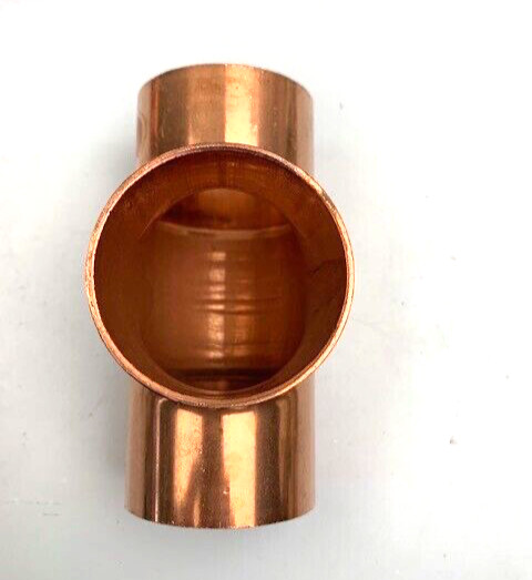 Everflow 2 1/2″ x 2 1/2″ x 2 1/2″ Sweat Copper Tee