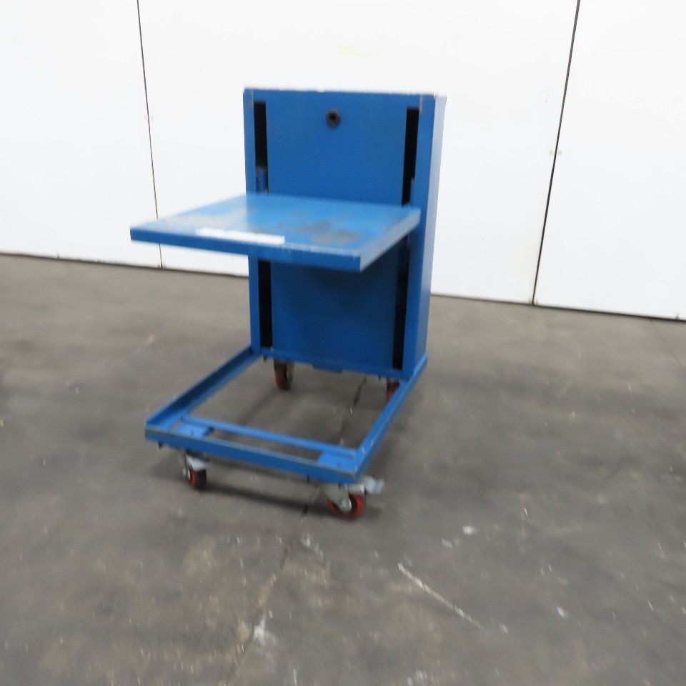 T & S ETS-460 20″ x 20″ Self Rising Elevating Ergonomic Spring Positioning Cart