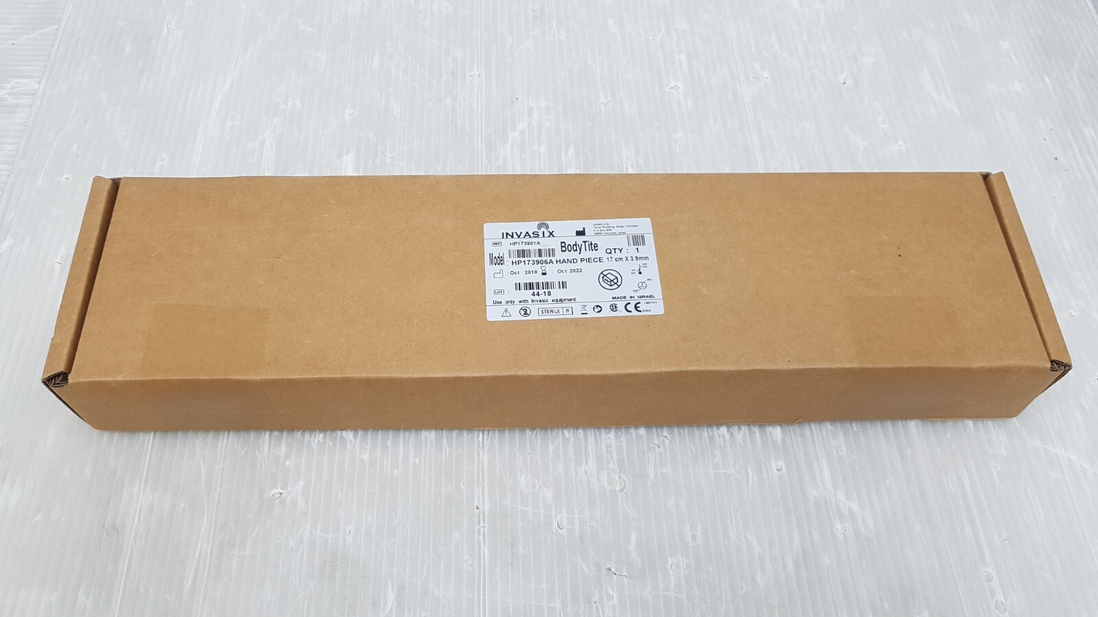 INVASIX Body Tite HP173906A HAND PIECE 17cm X 3.9mm