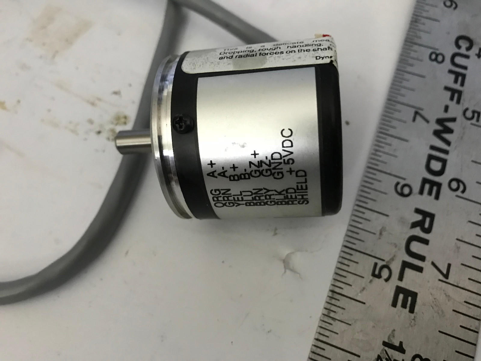 NEW DRC DYNAMICS 153/021-900-24C ROTARY ENCODER RESEARCH,EM