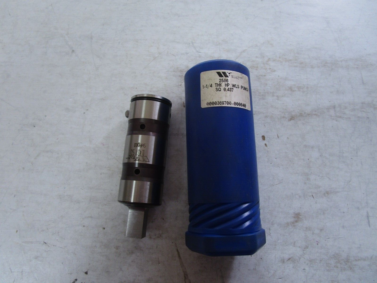 NEW WILSON TOOL 2586 1-1/4 THK HP WLS PUNCH SQ 0.437