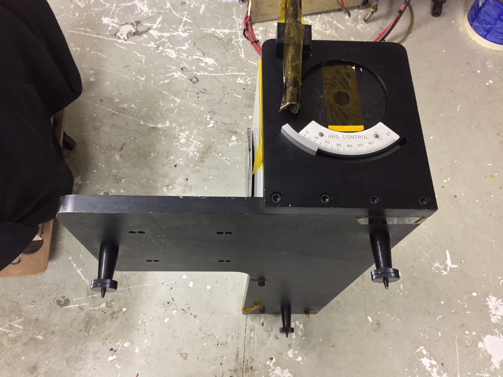 INFRARED INDUSTRIES LARGE LASER BEAM LAB COLLIMATOR OPTICAL INSTRUMENT COMPLETE
