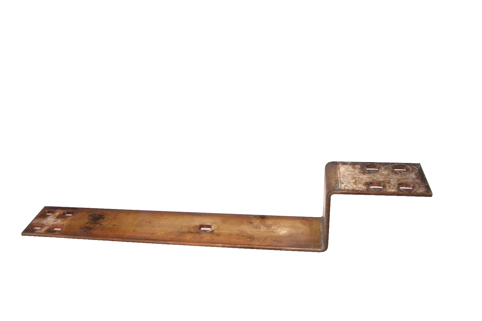 25″ x 3″ x 1/4″ (+4″ offset Step) Copper Flat BusBar bus bar buss bar Stock